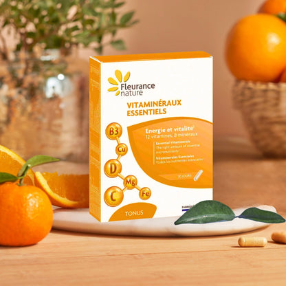 Vitaminerales Esenciales Fleurance Nature 30 Cápsulas_1