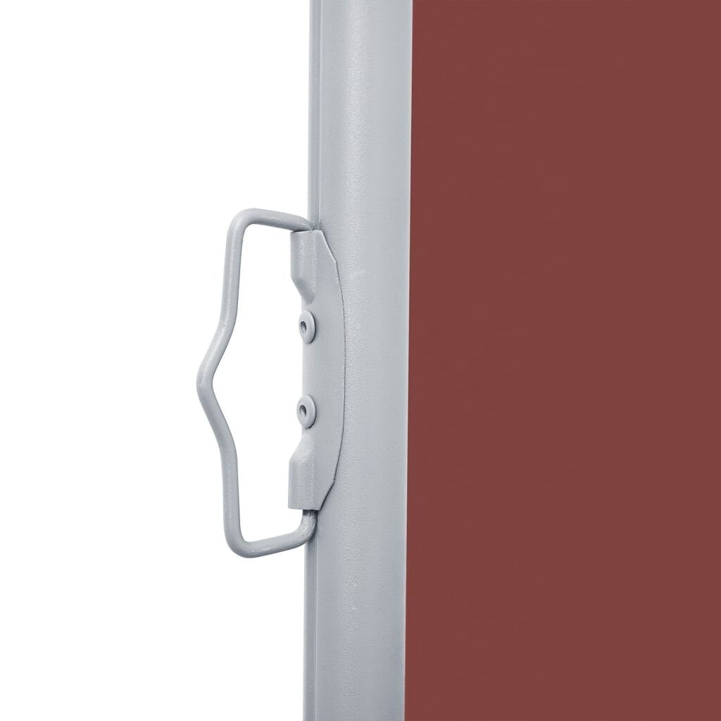 Vidaxl Toldo Lateral Retráctil Marrón 100x1000 Cm_4