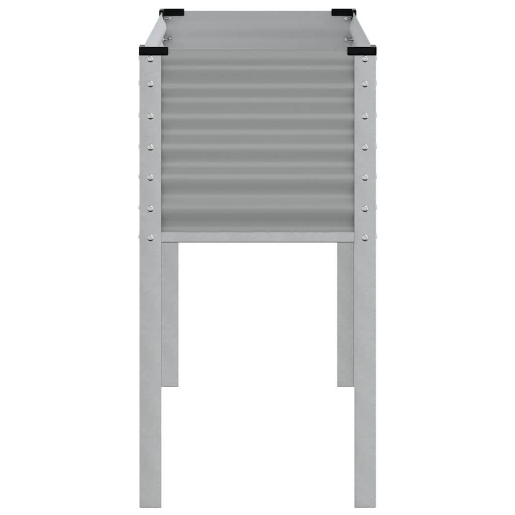 Jardinera De Acero Gris 100x45x90 Cm_4