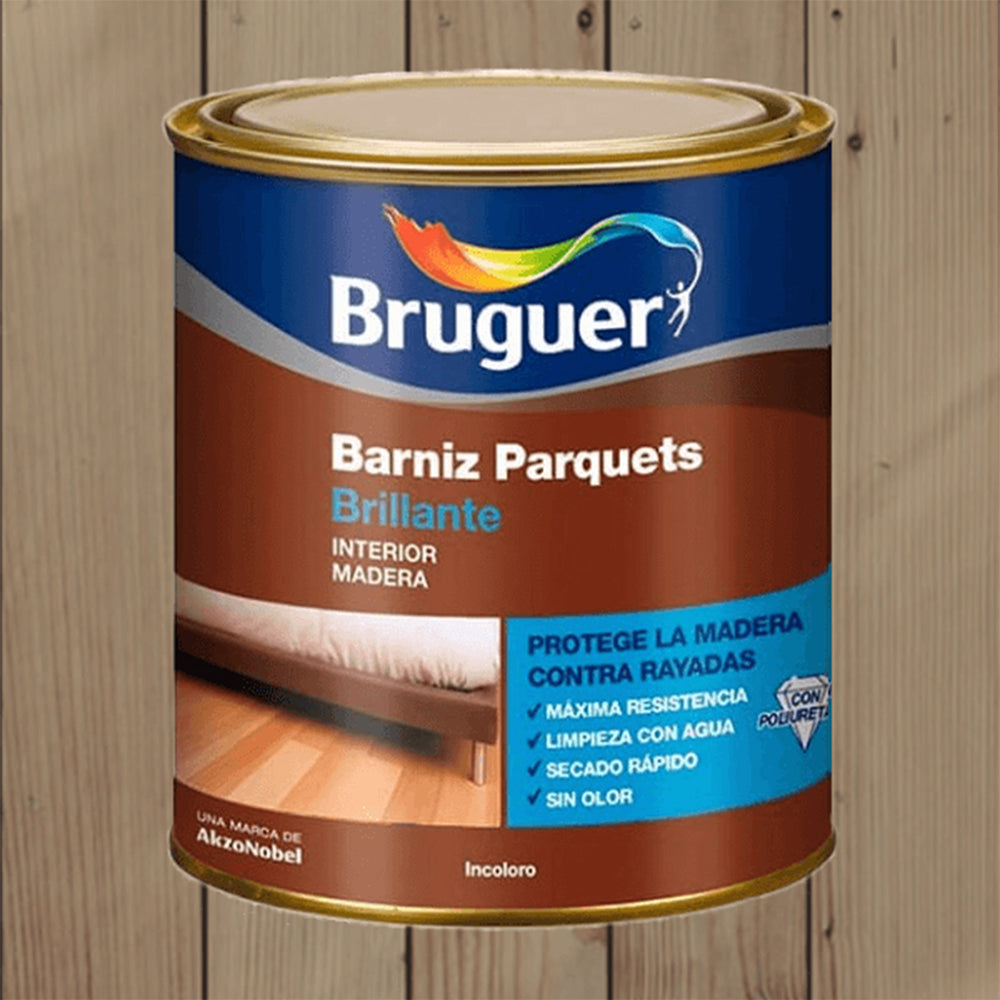 Barniz Brillante Para Parqué - 750 Ml - Incoloro_0