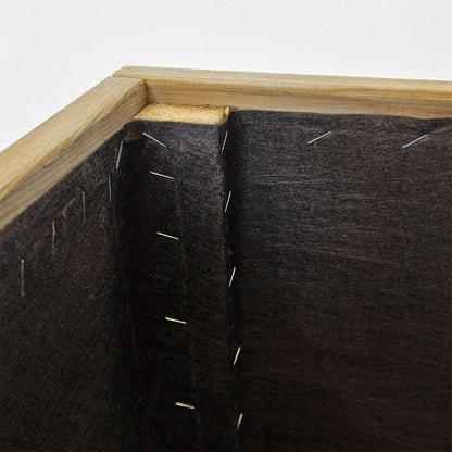 Jardinera Rectangular De Madera Tratada 120x45x40 Cm Ghio Hortalia_3