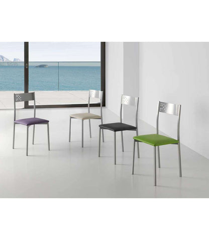 Pack De 4 Sillas Rocío Tapizado En Polipiel Blanco, 41 X 47 X 86 Cm (largo X Ancho X Alto_1