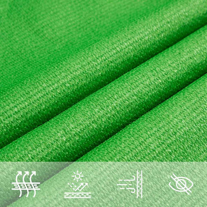 Vidaxl Toldo De Vela Trapecio Hdpe Verde Claro 160 G/m² 4/5x4 M_4