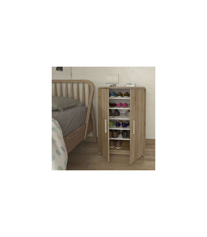 Armario Jupiter Multiusos Bajo En Roble Cortez. 60 Cm(ancho) 90 Cm(altura) 35.6 Cm(fondo)_1