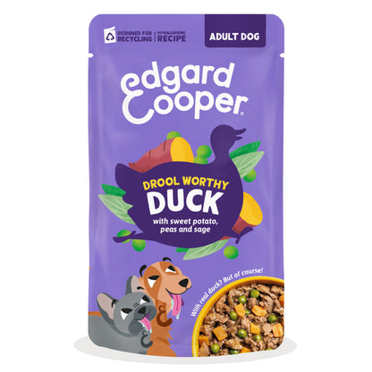 Guiso de pato hipoalergénico para perro Edgard &amp; Cooper 150 g