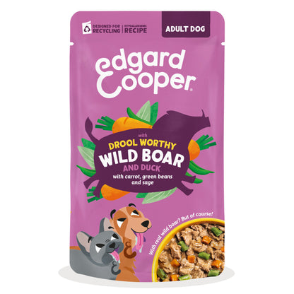 Guiso de jabalí y pato para perro Edgard &amp; Cooper 150 g