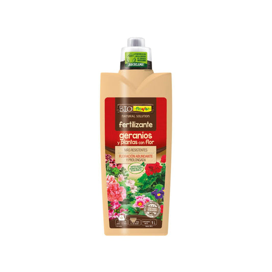 Fertilizante geranios y plantas con flor Bokashi BioFlower 1 l