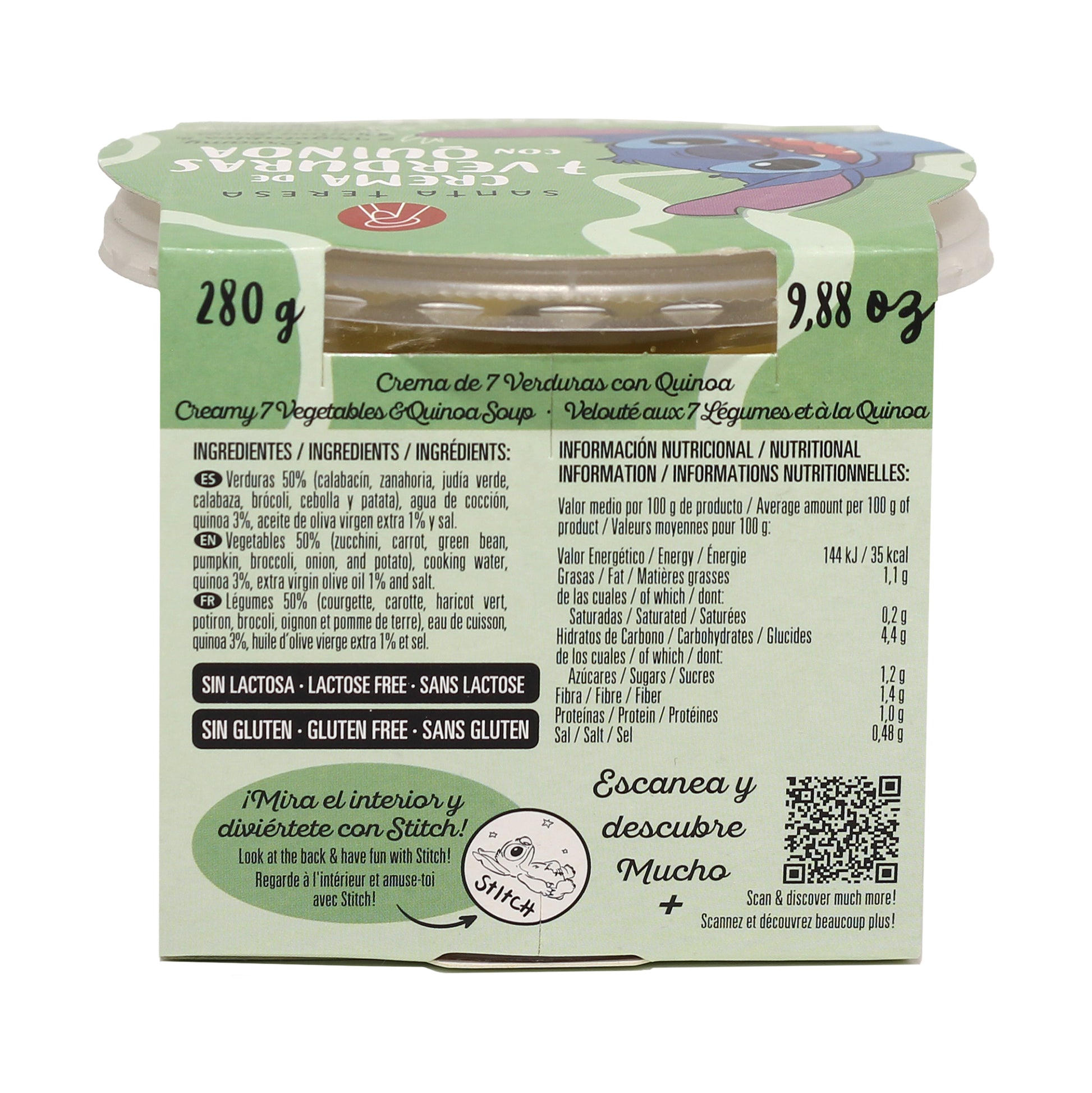 Santa Teresa - Crema 7 Verduras Con Quinoa Disney. 280g_3