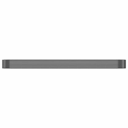 Jardinera Arriate Acero Galvanizado Antracita 507x100x36cm_2