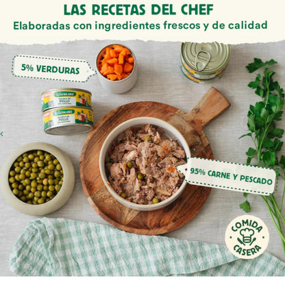 Lata completa Cazuela de Pollo para Gatos Wild Balance 80 g