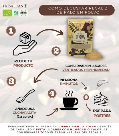 Frisafran | Regaliz De Palo En Polvo | Eco | 2kg_1