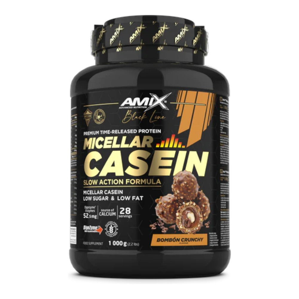 Black Micellar Casein 1 Kg Bombón Crunchy_0