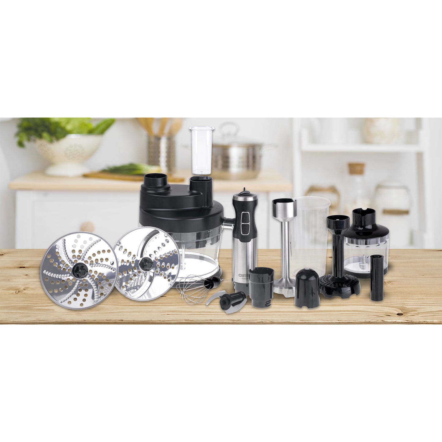 Batidora De Mano Procesador De Alimentos Cocina, Batidora, Picadora, Regulador Velocidad, Turbo Camry Cr4623 1600w_1