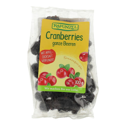 Arándano Rojo Cranberries Rapunzel 250 g