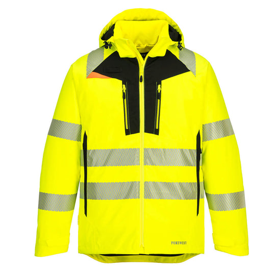 Chaqueta De Alta Visibilidad Dx4 Winter / Xxl / Amarillo-negro_0