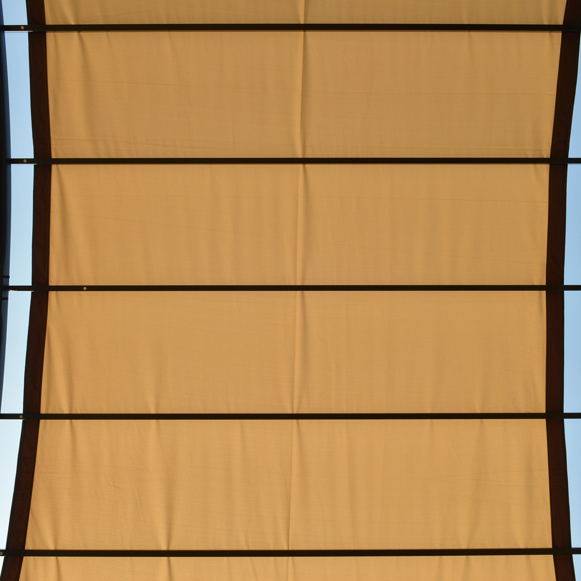 Outsunny Pérgola 3x2,5m Cenador Con Techo Retráctil Jardín Patio Terraza_3