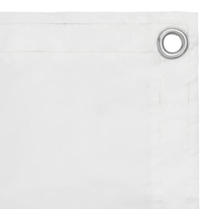 Vidaxl Toldo Para Balcón Tela Oxford Blanco 120x600 Cm_1
