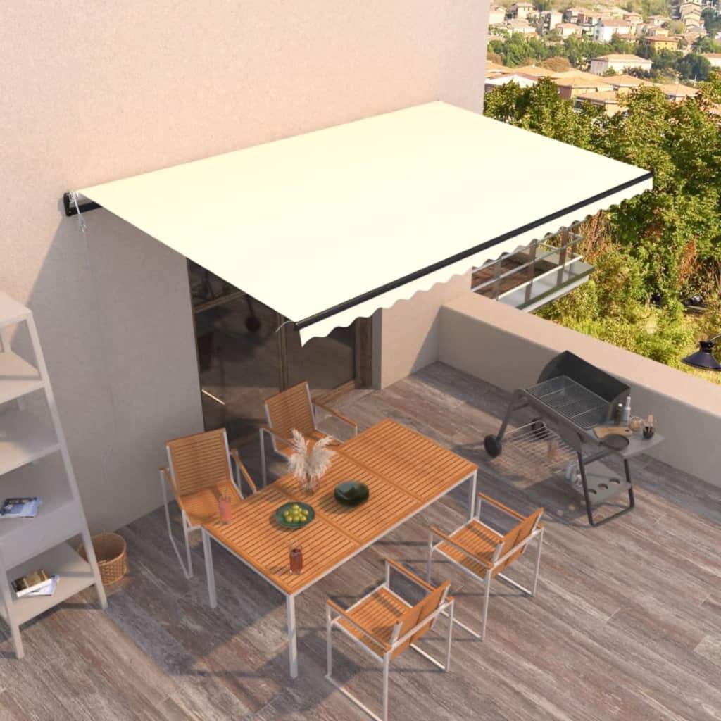 Toldo Retráctil Automático Crema 500x350 Cm_1