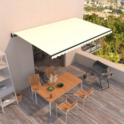 Toldo Retráctil Automático Crema 500x350 Cm_1