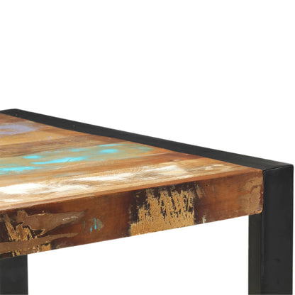 Mesa Consola De Madera Maciza Reciclada 150x35x76 Cm_2