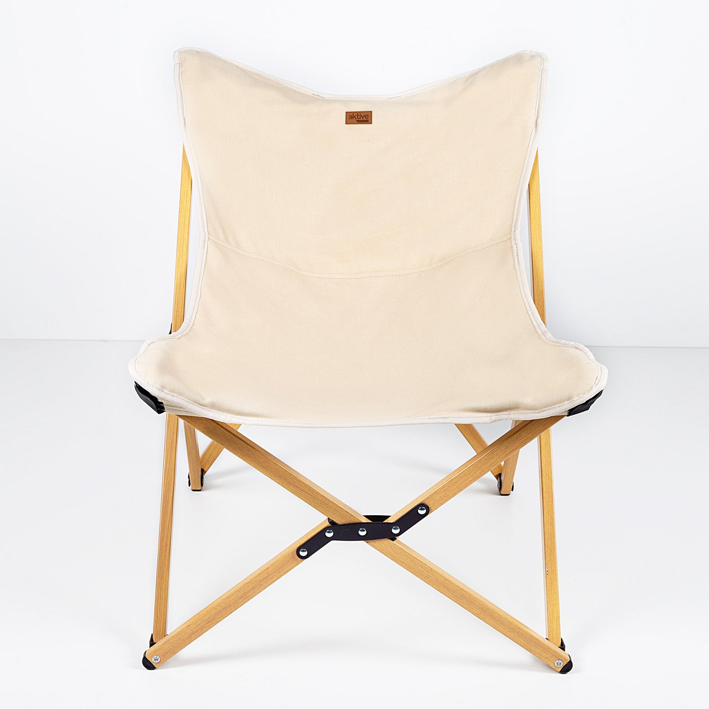 Pack 2 Sillones Plegables Glamping C/bolsa Transporte Aktive_1
