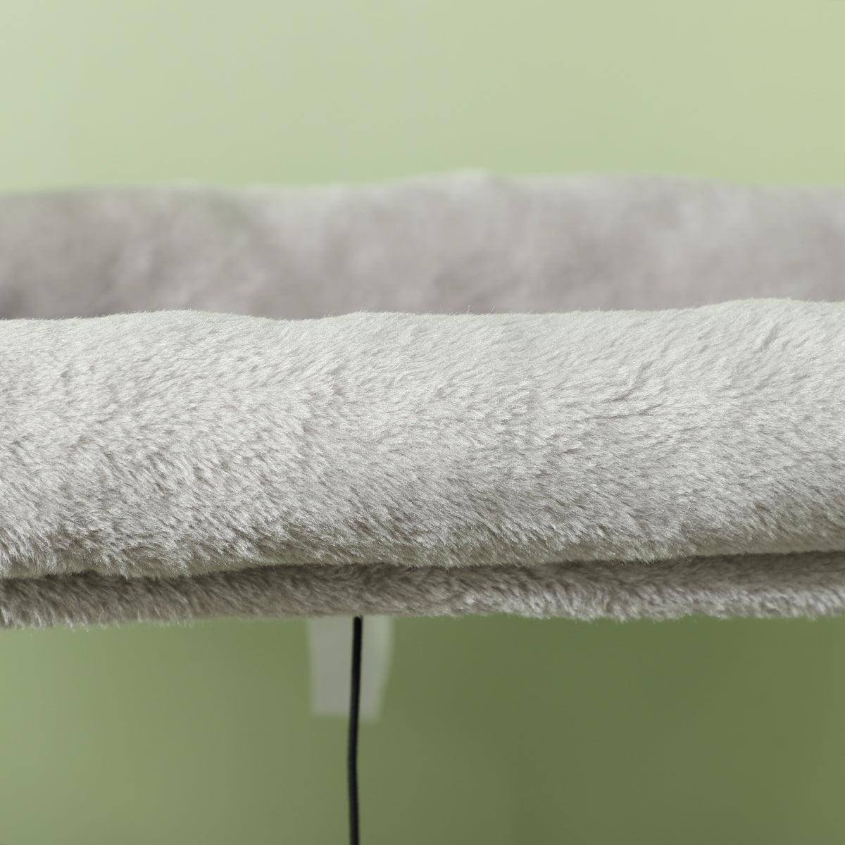 Pawhut Árbol Rascador Para Gatos Grande Altura 132 Cm Gris Claro_4