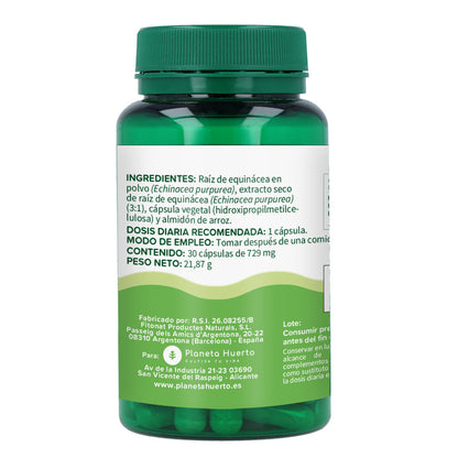Equinácea Planeta Huerto 30 cápsulas vegetales