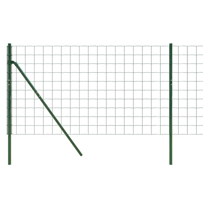 Cerca De Alambre De Acero Galvanizado Verde 1x25 M / Vetonek_3