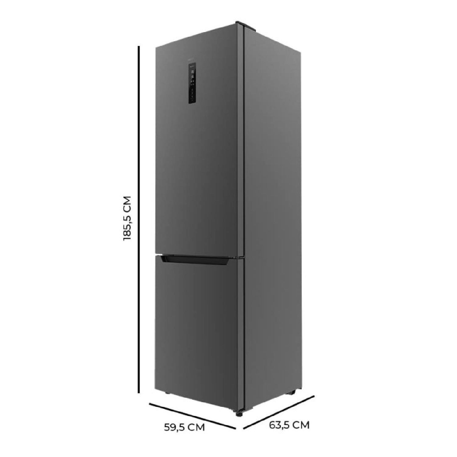 Cecotec Frigorífico Combi Bolero Coolmarket Combi 322 Dark D_1