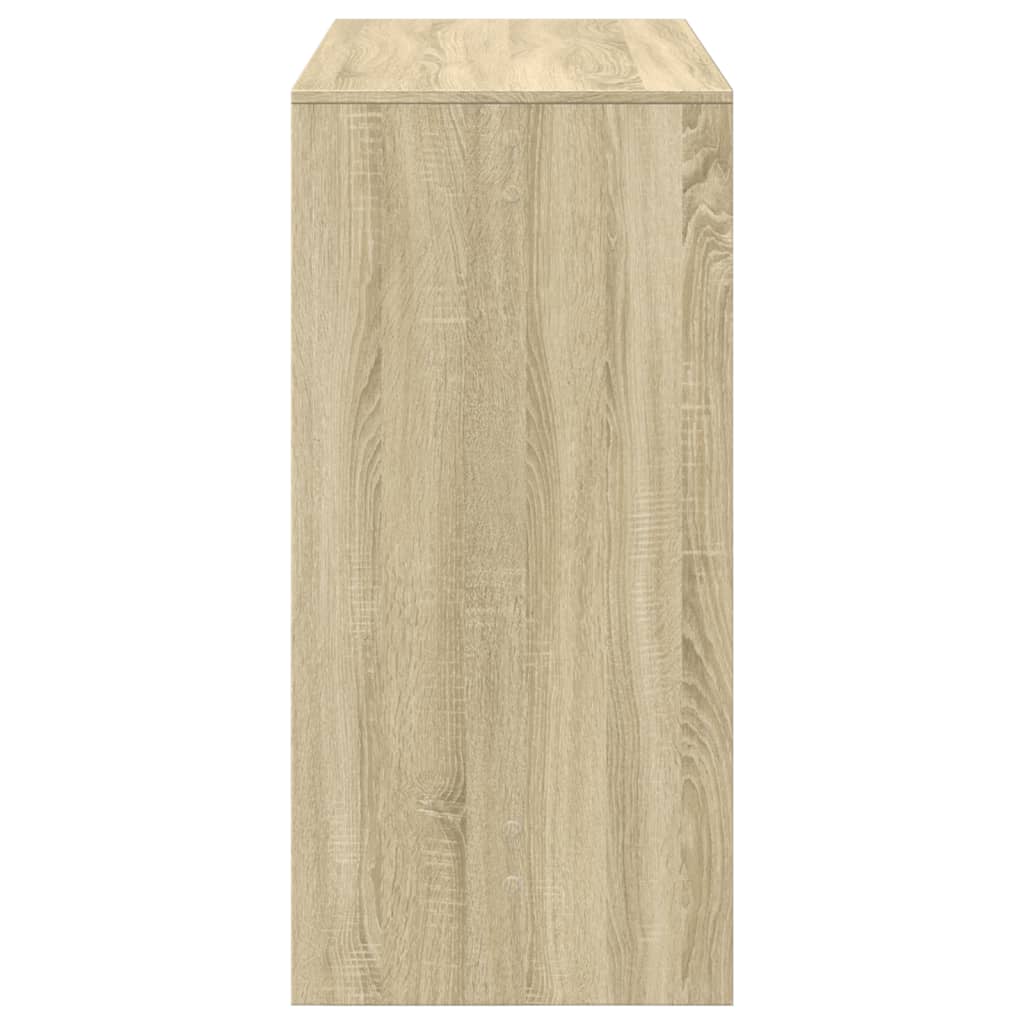 Mesa Alta De Bar Madera Ingeniería Roble Sonoma 102x50x103,5 Cm_3