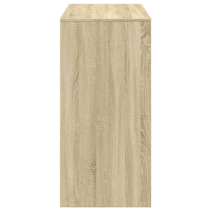 Mesa Alta De Bar Madera Ingeniería Roble Sonoma 102x50x103,5 Cm_3
