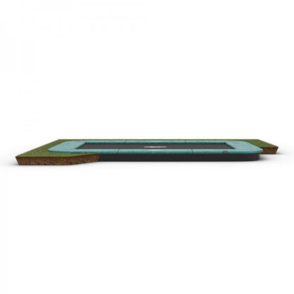 Cama Elastica Berg Flatground Ultim Champion 330 Verde.