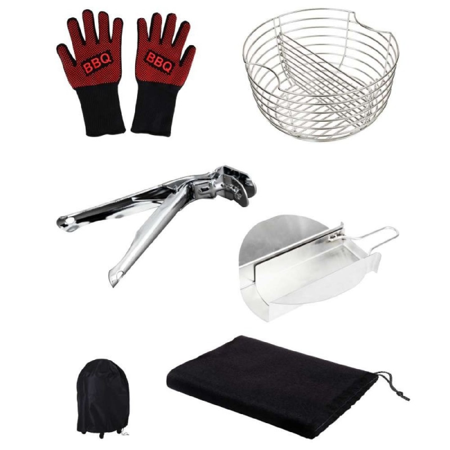 Cecotec Juego De Utensilios Para Barbacoa De Acero Inoxidable Dragonpack 4600 L. Accesorios Versátiles Para Parrilla_0