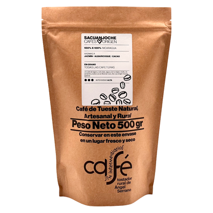 Cafe Sin Intermediarios Café Nicaragua Sacuanjoche En Grano 500 G_0