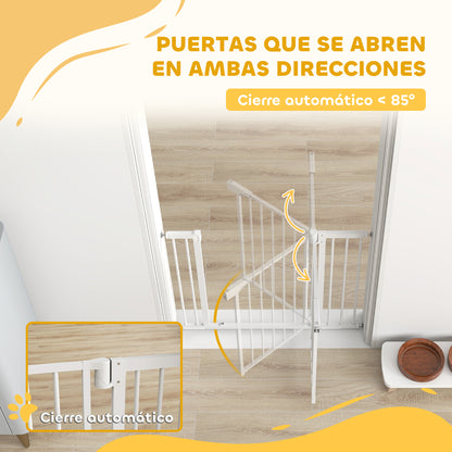 Pawhut Barrera De Seguridad Para Niños Y Perros_4
