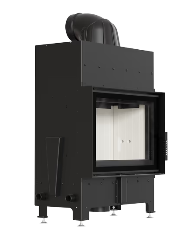 Bricosol Chimenea De Leña De Acero Kratki Floki S 8 Kw Ø 160_1