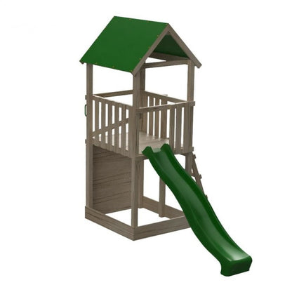 Parque Infantil Masgames Tibidabo L Techo De Lona Escalada: Con Arenero En La Base Y Pared De Escalada.