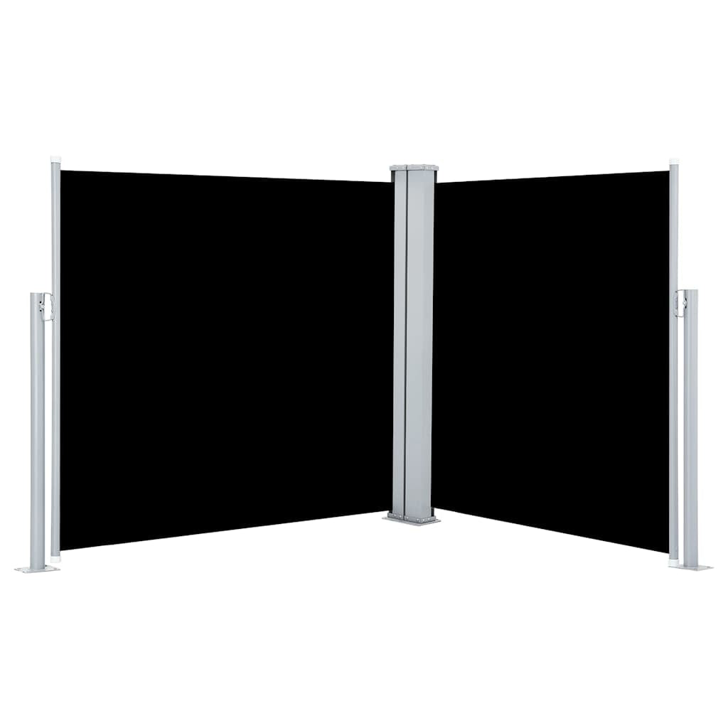 Vidaxl Toldo Lateral Retráctil Negro 100x600 Cm_0