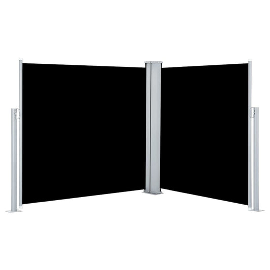Vidaxl Toldo Lateral Retráctil Negro 100x600 Cm_0
