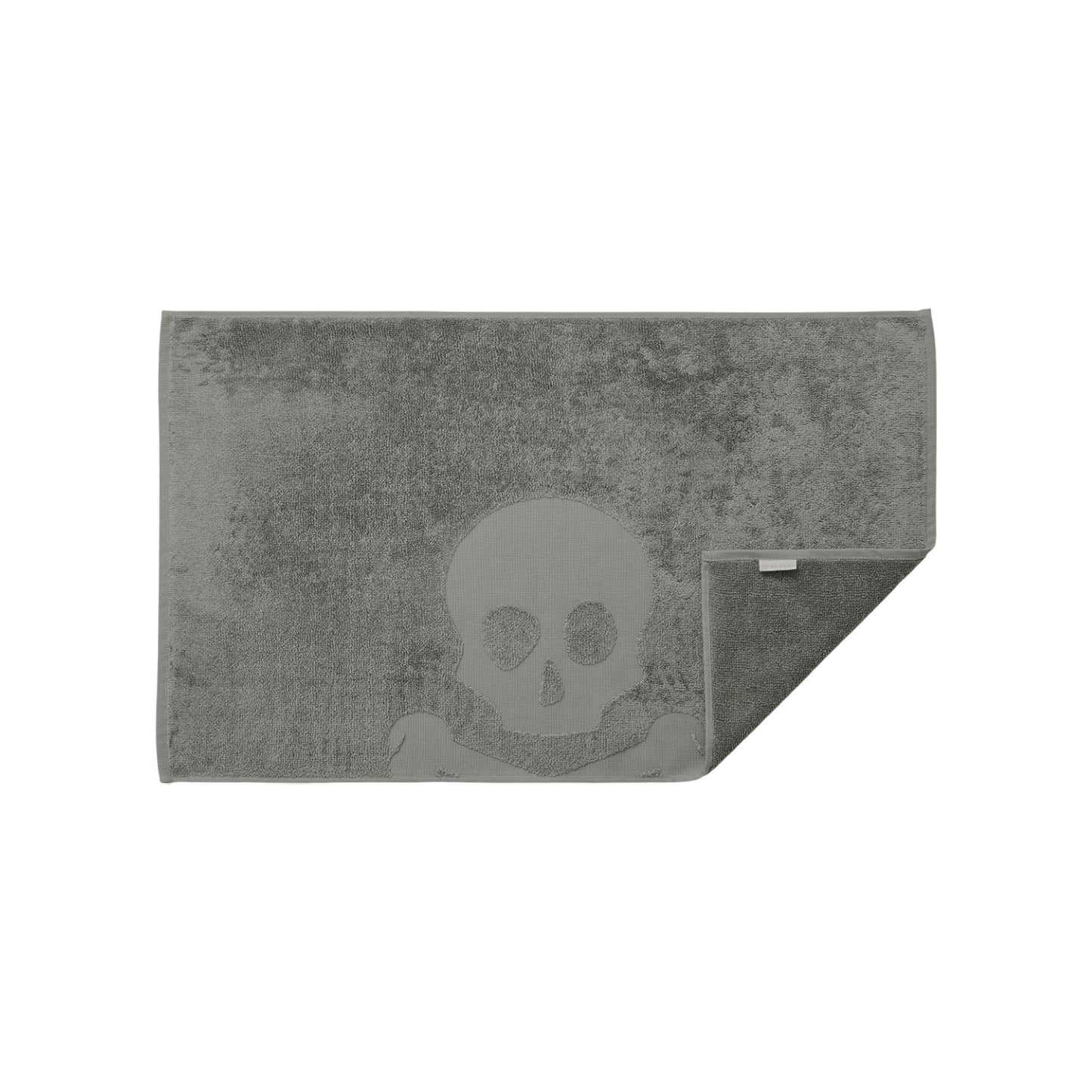 Alfombra De Baño Calavera 50x80cm 100% Algodón 750gsm Verde Scalpers Home_2