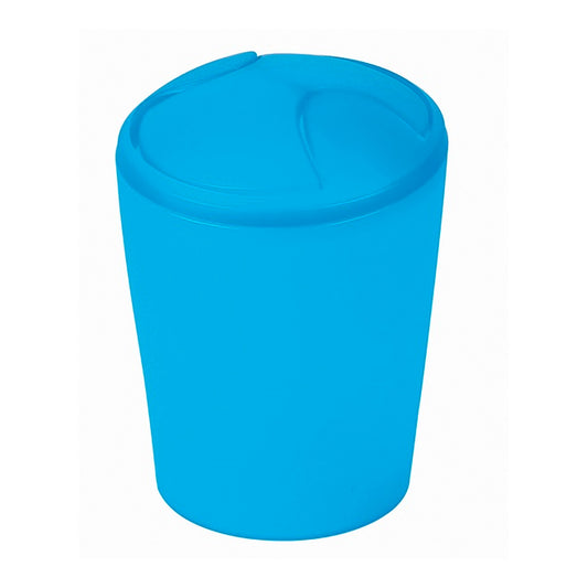 Cubo De Basura Spirella Colección Move Color Azul Efecto Helado (5l)_0