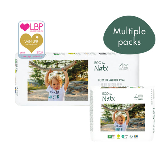 Pack Bragapañal Nº 4 Naty 8-15 kg 44 unidades