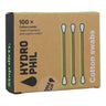 Bastoncillos para oido de Bambú y Algodón Ecológico Hydrophil, 100 ud