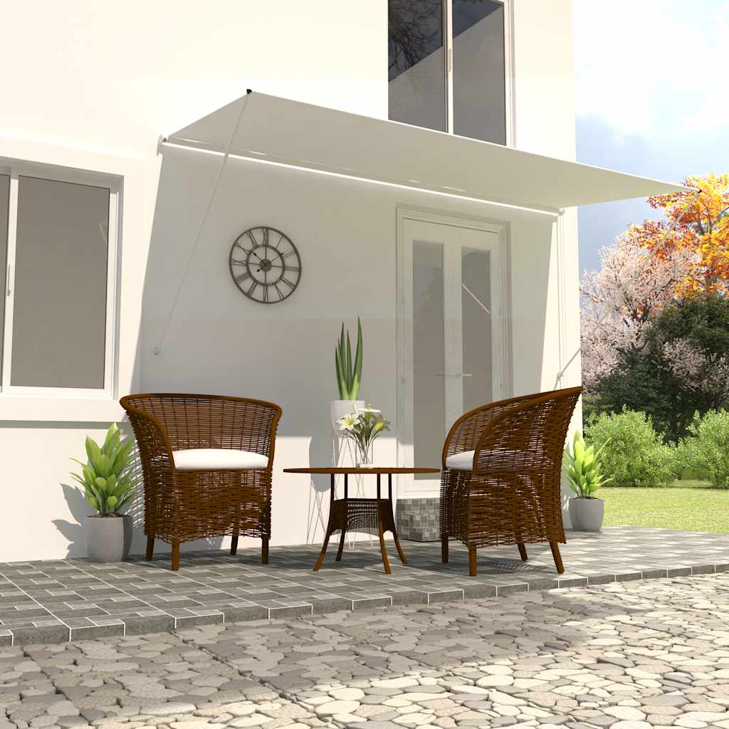 Toldo Retráctil 400x150 Cm Crema_1