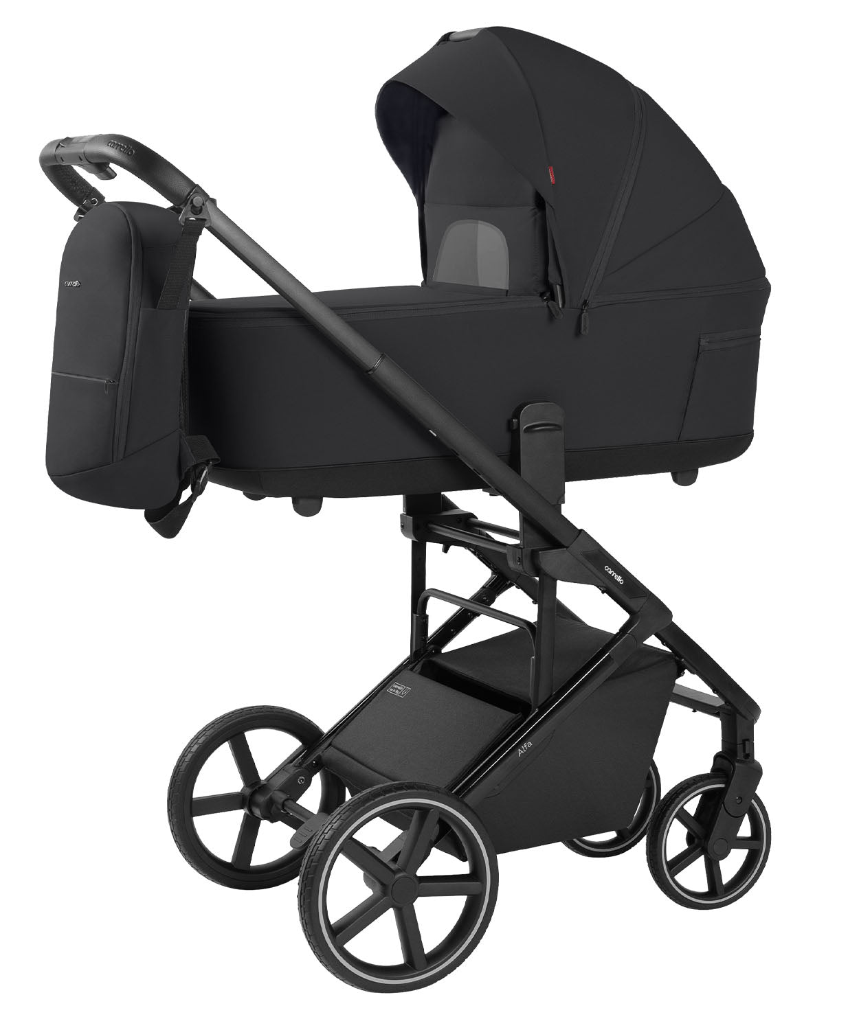 Carrello Alfa Dúo 2 En 1 Cochecito De Bebé Rock Black_1