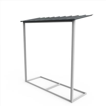 Extensión Lateral De Casetas De Jardín Duramax Alpine 8×6 Antracita_0