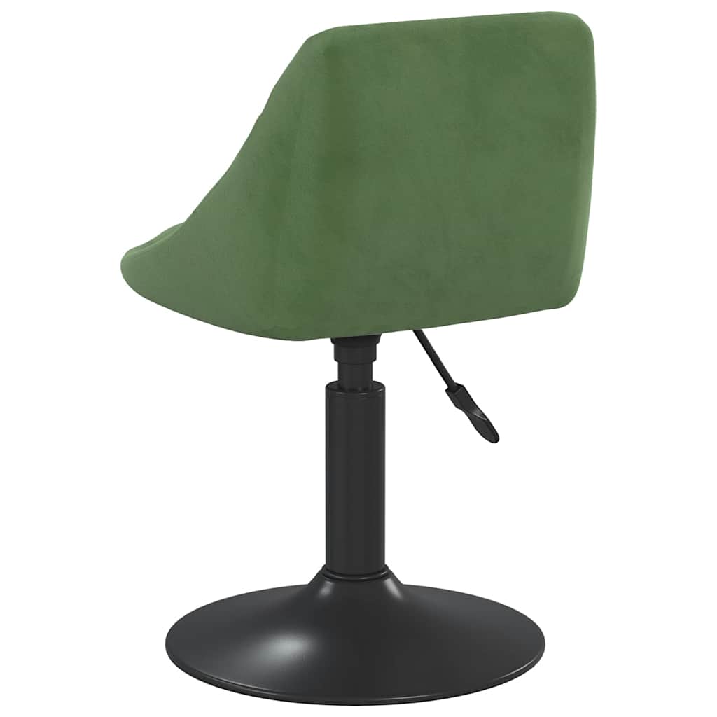 Taburete De Cocina De Terciopelo Verde Oscuro_3