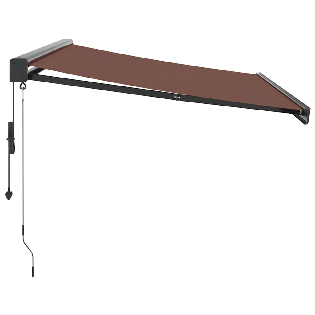 Toldo Retráctil Automático Marrón 350x250 Cm_3
