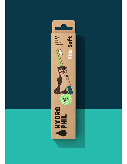 Cepillo de dientes niño Nutria Hydrophil Pack 2 uds