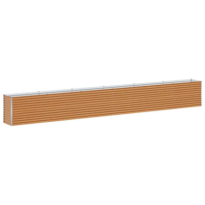 Arriate Elevado Marrón Claro 582 X 50 X 68 Cm Acero Galvanizado_0